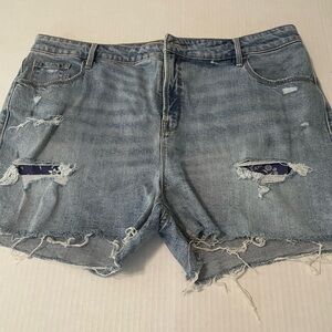 Old Navy Distressed Denim Women Shorts